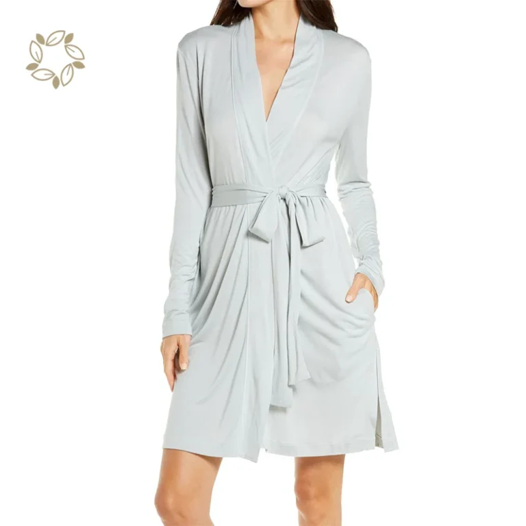 Modal-Women-Robes-Sustainable-Custom-Robes-Women-Long-Sleeve-Eco-Friendly-Night-Robe-Women-Sleepwear-Ladies-Pajamas