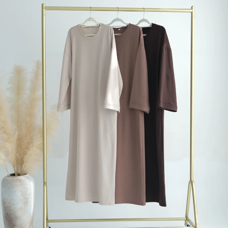 Modest Muslim Women's Dress Custom Abaya Burqa Design Dubai Dress Robe Abaya Women Casual Dresses