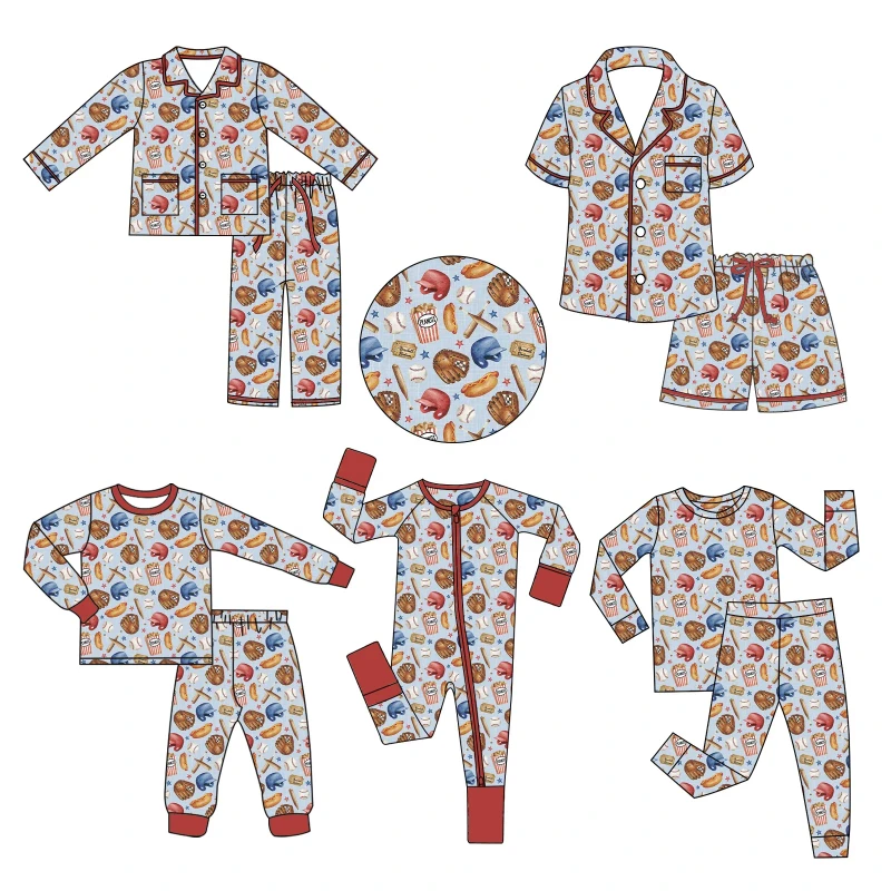 Mommy and Me Clothes New Pajamas Set for Family Soft Cute Sleepwear Adults Kids Rompers Bamboo Zippy Look Outfits