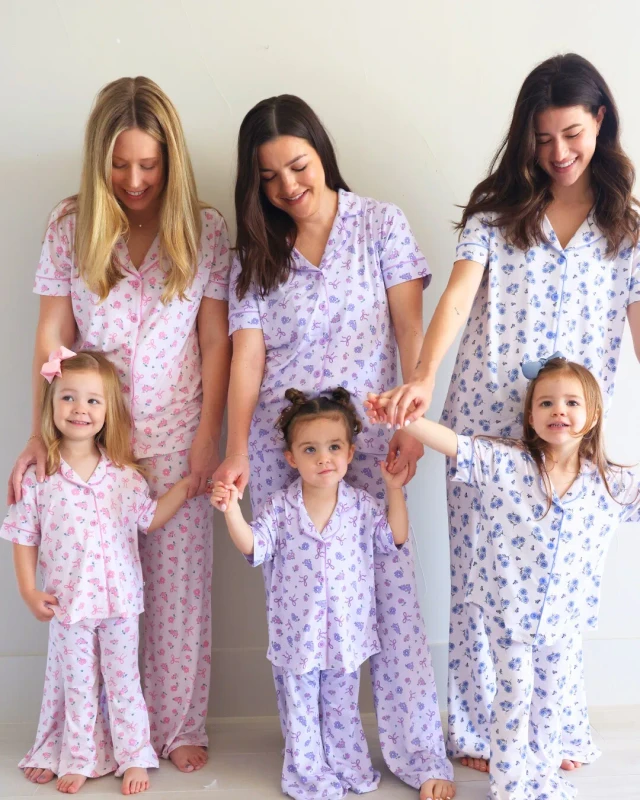 Multi-style-Breathable-Family-Matching-Pajamas-Mommy-and-Baby-Matching-Pyjama-Sets