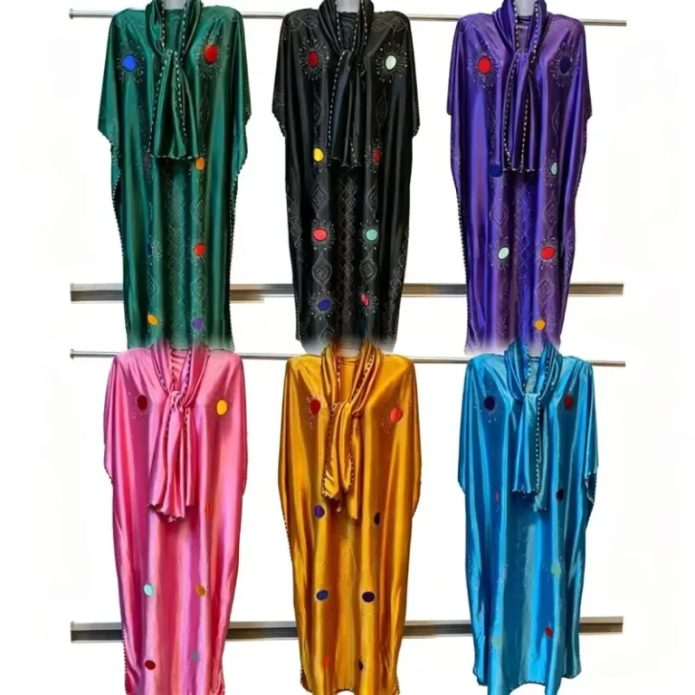 Muslim-Womens-Clothing-Traditional-African-Kaftan-Kanga-Dress-Womens-Satin-Silk-Noble-Fashionbreathable-Casualrobe