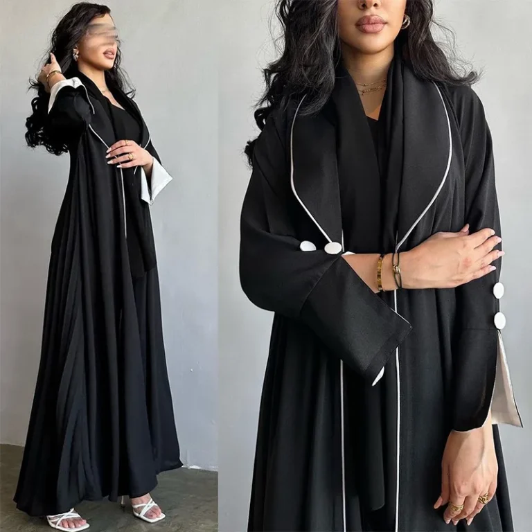 New-Abaya-Cardigan-Long-Skirt-Womens-Dress-Autumn-and-Winter-European-and-American-Dubai-Elegant-Robe-for-Muslims