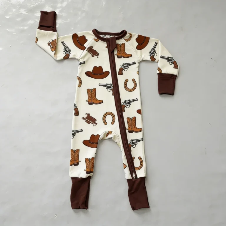 New-Products-Low-MOQ-Toddlers-Clothing-Newborn-Baby-Romper-Baby-Girl-Bamboo-Pajamas-Toddlers-Romper-Kids-Bamboo-Pajamas