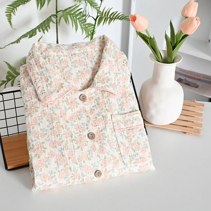 New Style Women's Sleepwear Long Sleeve Printed Pattern Women's Loungewear Women's Pajamas Comfortable Casual Loungewear