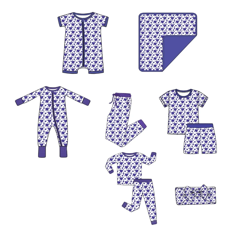 Newborn Baby Infant Organic 95% Bamboo 5% Spandex Onesie Rompers Toddler Kid Pajamas Sleepwear Clothing for Baby