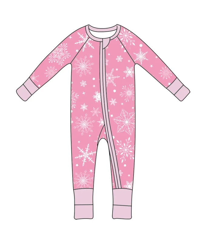 OEM-Custom-Factory-Baby-Girl-Toddler-Bodysuits-Kids-Bamboo-Jumpsuit-Pajamas-with-Double-Zipper-Kids-Romper