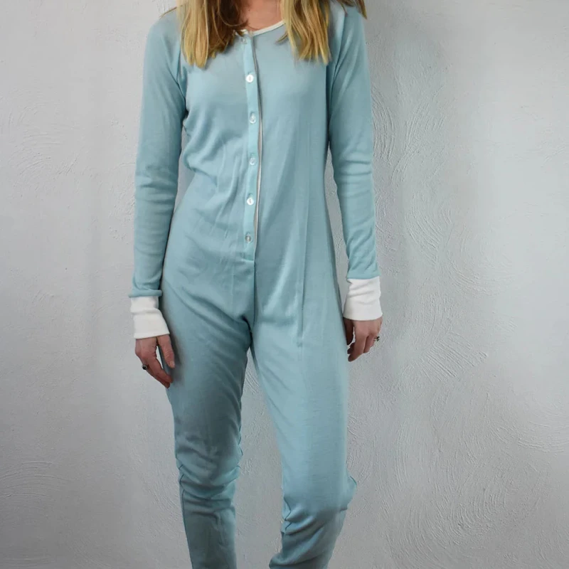 OEM Custom Manufacturing Custom Fabric Adult Onesie Pajamas Women's Comfortable Home One piece Pajamas