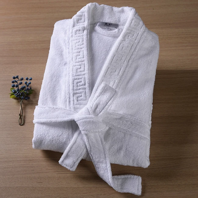 On Time Delivery 100% Organic Cotton Thermal Breathable Men's Spa Robes Sleepwear Set Hotel Bathrobes