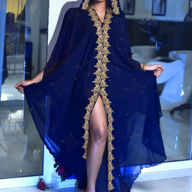 One-Size-Diamond-Studded-Embroidered-Lace-Muslim-Dress-African-Large-Womens-Hooded-Robe