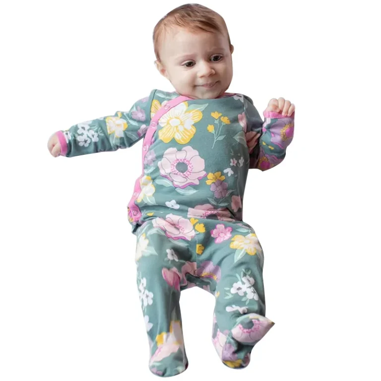 Organic-Cotton-Footie-Pjs-Baby-Toddler-Footed-Pajamas-Baby-Kimono-Set-Print-Toddler-Footie-Pajamas-Kimono-Onesie-Organic