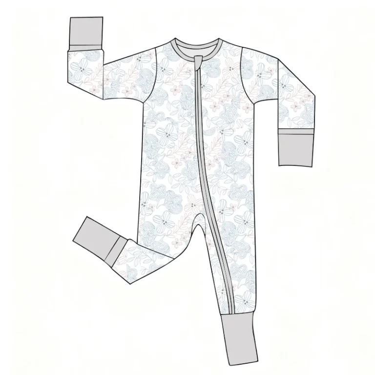 Pajamas-Bamboo-Kids-Toddler-Clothing-Bamboo-Spandex-Zippy-Girl-Baby-Clothes-Baby-Bamboo-Pajamas
