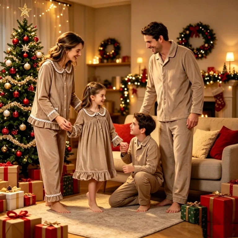 Personalized-Family-Matching-Velvet-Pyjamas-Kids-Buttons-Down-Pyjama-Little-Girl-Nightie-Couple-Pajamas-Christima-eve-Outfit2026