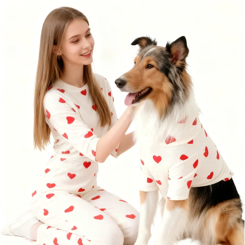 Pet Loungewear Matching Human Family Clothes Bassotto Sausage Dachshund Wiener Dackel Matching Dog and Owner Pajamas Sets