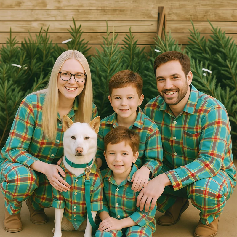 Pet Loungewear Matching Human Family Clothes Bassotto Sausage Dachshund Wiener Dackel Matching Dog and Owner Pajamas Sets