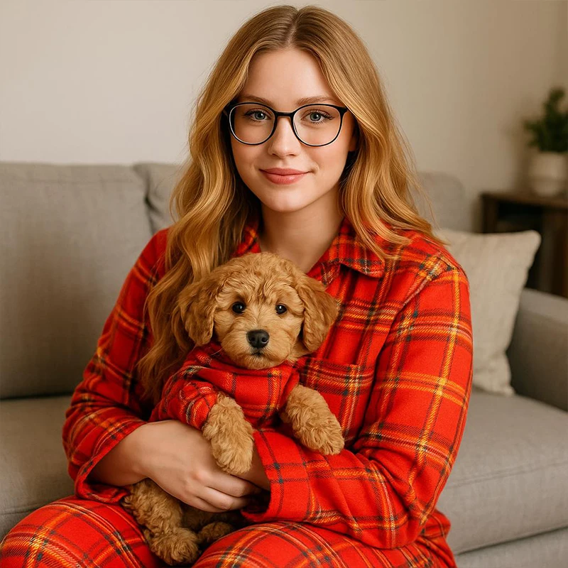 Pet Loungewear Matching Human Family Clothes Bassotto Sausage Dachshund Wiener Dackel Matching Dog and Owner Pajamas Sets