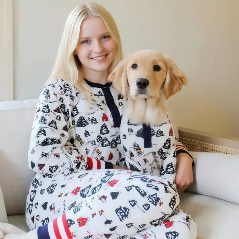 Pet-Loungewear-Matching-Human-Family-Clothes-Bassotto-Sausage-Dachshund-Wiener-Dackel-Matching-Dog-and-Owner-Pajamas-Sets-4