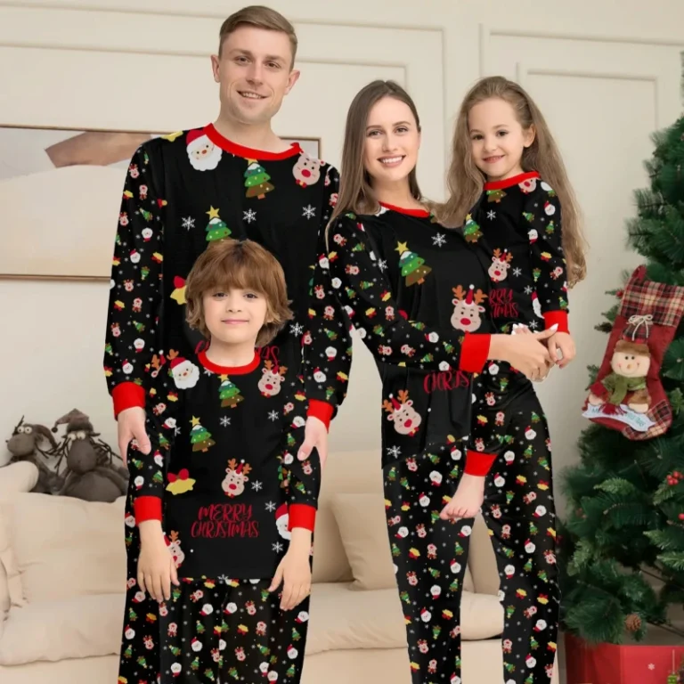 Pijama-Familiar-De-Navidad-Pyjamas-Set-Christmas-Family-Matching-Pajamas