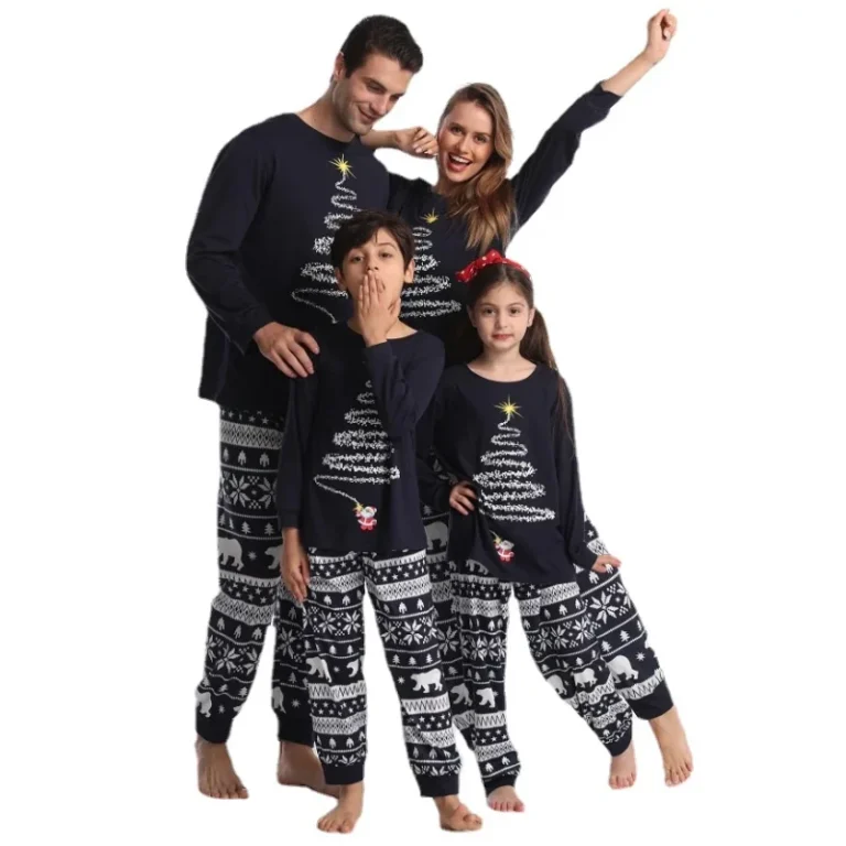 Pjs-Pet-Christmas-Pyjamas-Sets-Custom-Print-Adult-Onesie-Kids-Baby-Clothes-Matching-Family-Christmas-Pajamas