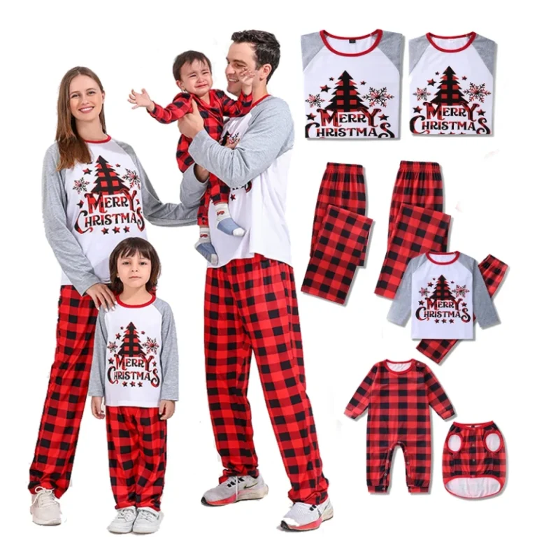 Plus-Size-Christmas-Pjs-Pijama-Christmas-Family-Long-Sleeve-Cotton-2pcs-Matching-Christmas-Pajamas-for-Family