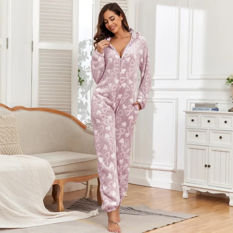 Plush-Robe-Printed-Halloween-Sleepwear-Unisex-Thickened-Warm-Soft-Flannel-Hooded-Pajamas-Adult-Onesie-Pajama