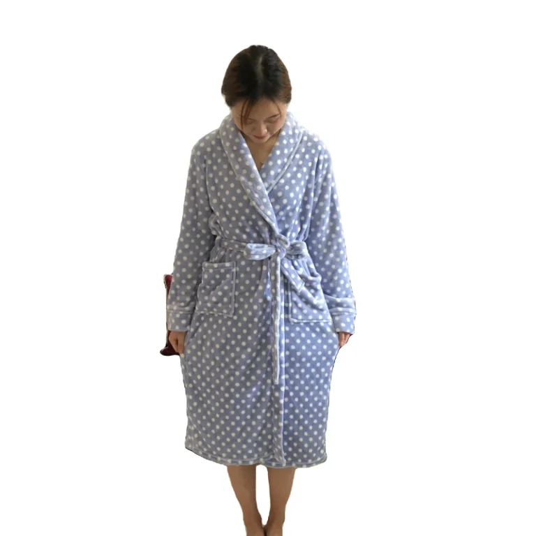 Plush-Robes-for-Women-Printed-Fleece-Long-Soft-with-Pockets-Warm-Fuzzy-Cozy-Shawl-Collar
