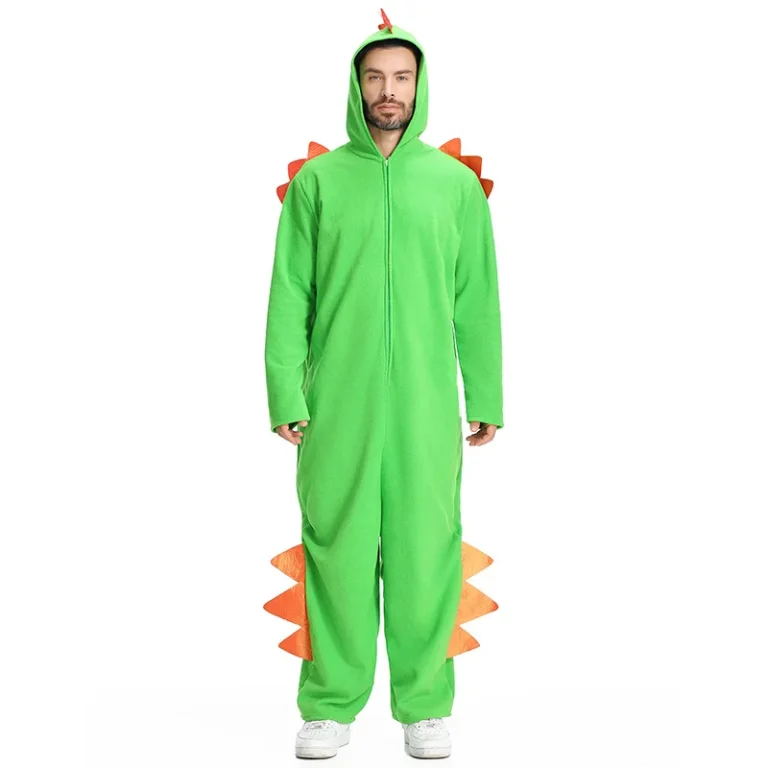 Polar-Fleece-Chinese-Dragon-Cartoon-Animal-One-piece-Pajamas-for-Men-and-Women-Cute-Animal-Onesies