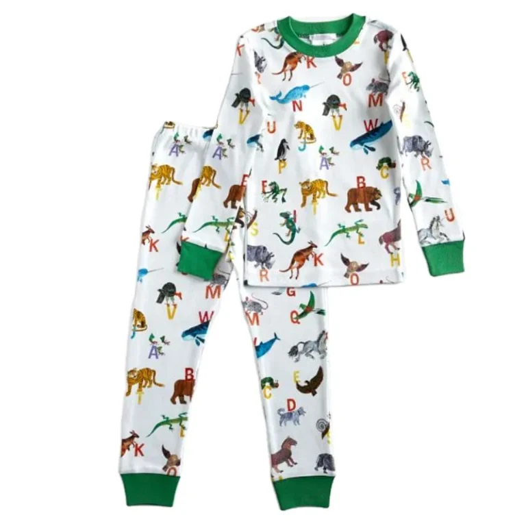 Print-Kids-Pijamas-Bamboo-Natural-Eco-Mom-and-Baby-Matching-Pajamas-Long-Sleeve-Toddler-Pajama-Set-Kids-Pyjamas
