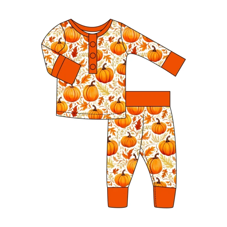 Printing-Pattern-Design-Toddler-Pyjama-2pcs-Long-Sleeve-Button-Shirt-and-Pants-Children-Nightwear-Clothes-Sleeper-Baby-Pajamas