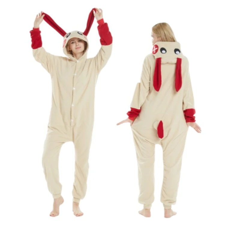 Ready to Ship Cosplay Kigurumi Onesie Pajama for Woman Animal Stitch Onesie Pajamas Jumpsuit One Piece Winter Kigurumi Pajamas