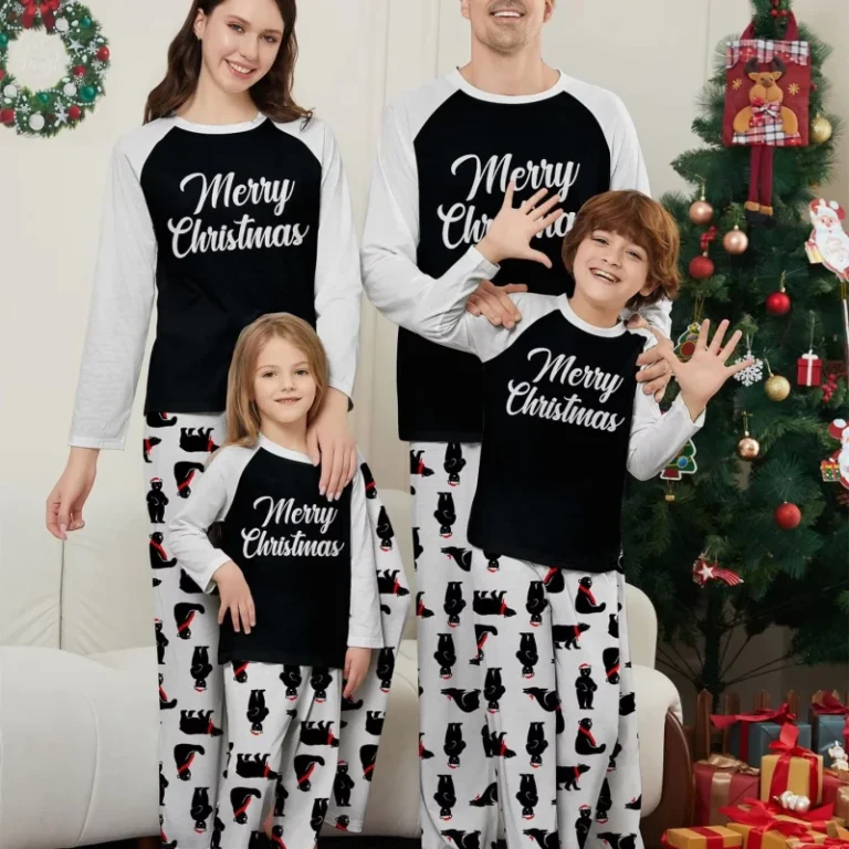 Ready-to-Ship-Matching-Christmas-Pajamas-for-Family-Santa-Claus-3XL-4XL-Merry-Christmas-Family-Pajamas