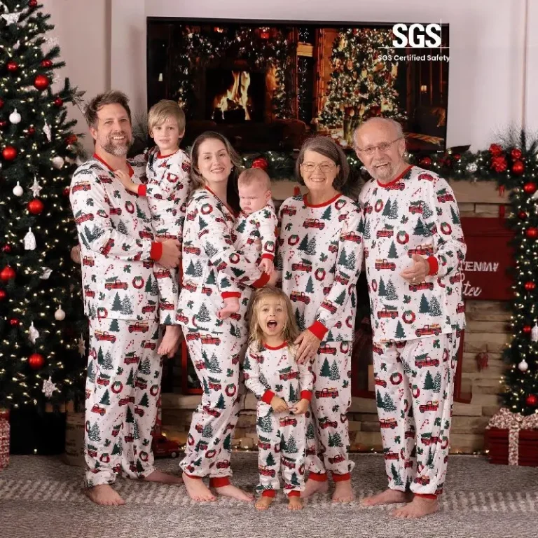 Santa-Claus-Christmas-Clothes-Set-Family-Matching-Christmas-Pajamas-Home-Clothing-Cartoon-Pajama-Set