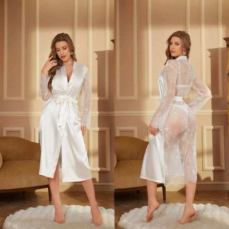 Sexy Pajamas Lace Nightgown Nightdress