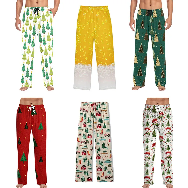 Stylish Ladies Christmas Pajamas Comfortable Loungewear Smooth Long Sleepwear Fashion PJ Elegant Women's Pajamas