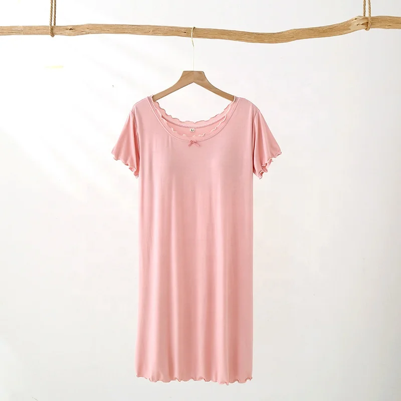 Summer Modal Women's Nightdress Soft Breathable