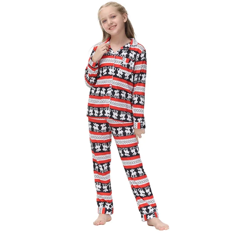 Toddler-Girls-Summer-Cotton-Modal-Pajamas-Set-Cute-Animal-Print-Breathable-Comfortable-Soft-Stylish-Nightwear-for-Kids