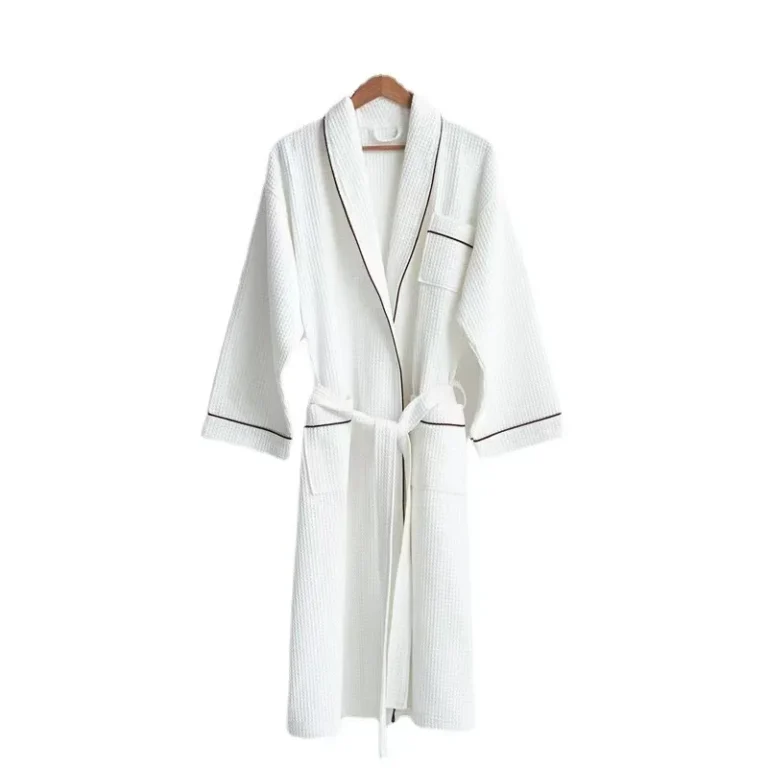 Unisex-100-Cotton-Kimono-Spa-Bath-Robe-Terry-Cloth-Bathrobe-with-Pocket