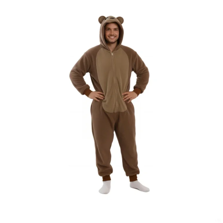 Unisex-Adult-Onesie-Halloween-Costume-Animal-Theme-Cosplay-Pajamas-One-Piece-Sleepwear-for-Women-and-Men-for-Anime-Fans