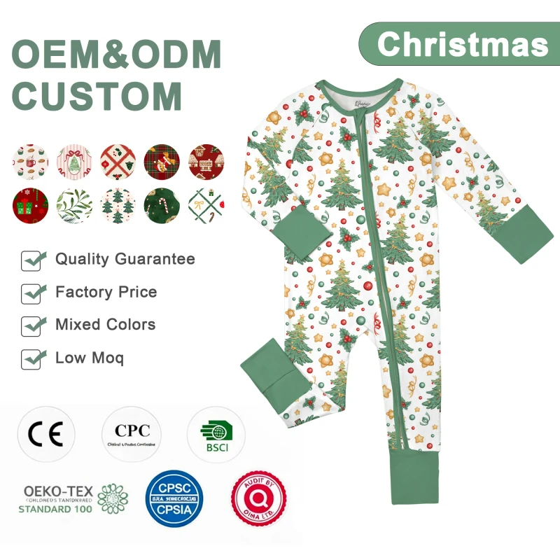 WEIWEI Bamboo Zipper Pajamas Custom Pyjamas Custom Print Bamboo Pajamas OEKO Tex Bamboo Custom Pajamas
