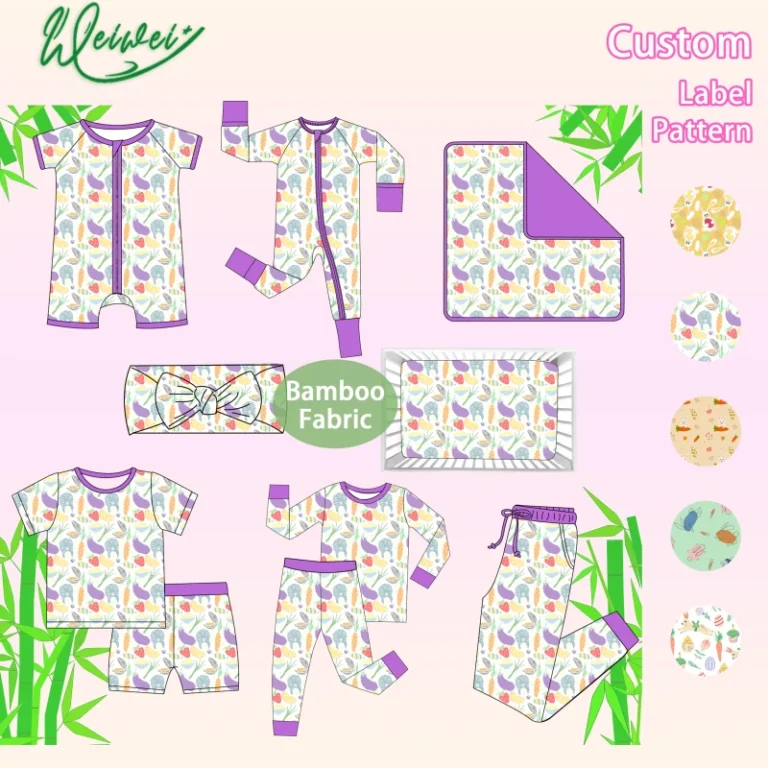 WeiWei-Custom-Halloween-Toddler-Newborn-Boys-Girls-Bamboo-Fiber-Pajamas-Baby-Sleepwear-Kid-Infant-Pajamas-Sets