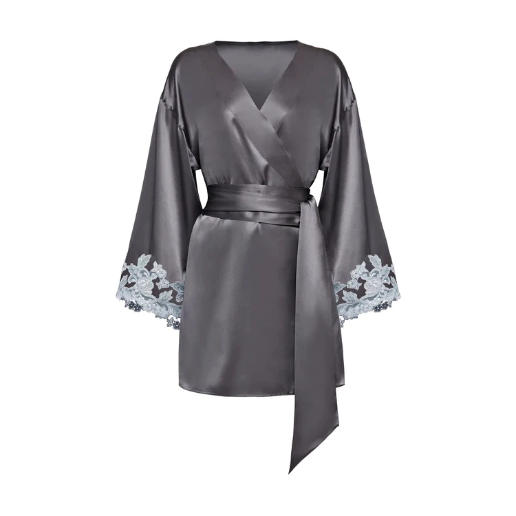 Western-Design-High-Quality-Sexy-Sleepwear-Women-Lace-Robe-Short-Style-Sexy-Silk-Sleepwear