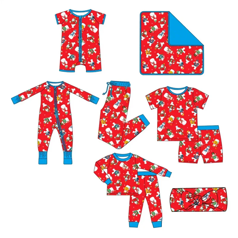 Whatnot RTS Mix Designs Styles Bamboo Pajamas Bundle Baby Random Character Print Toddler Sleepers Clothes