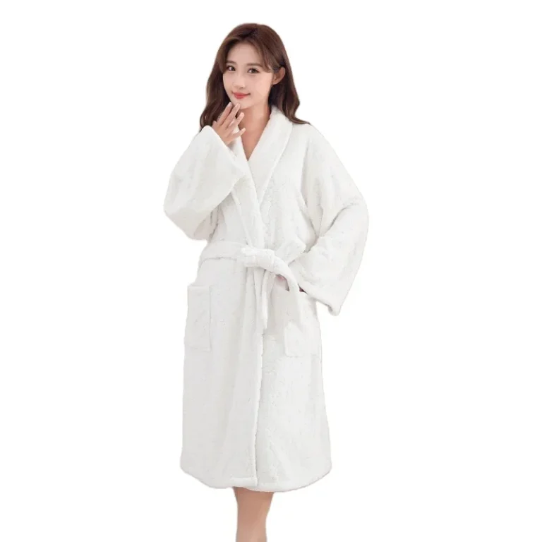 Winter-Mens-Embroidered-Bathrobe-Set-Christmas-Custom-Logo-Robe-Microfiber-Womens-Bathrobe