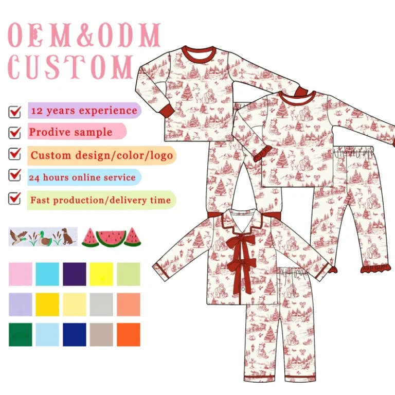 Woman-Soft-Cotton-Christmas-Pyjamas-Custom-Couple-Matching-Pajamas-Two-Piece-Sets-Long-Sleeve-Adult-Mom-Sleepwears