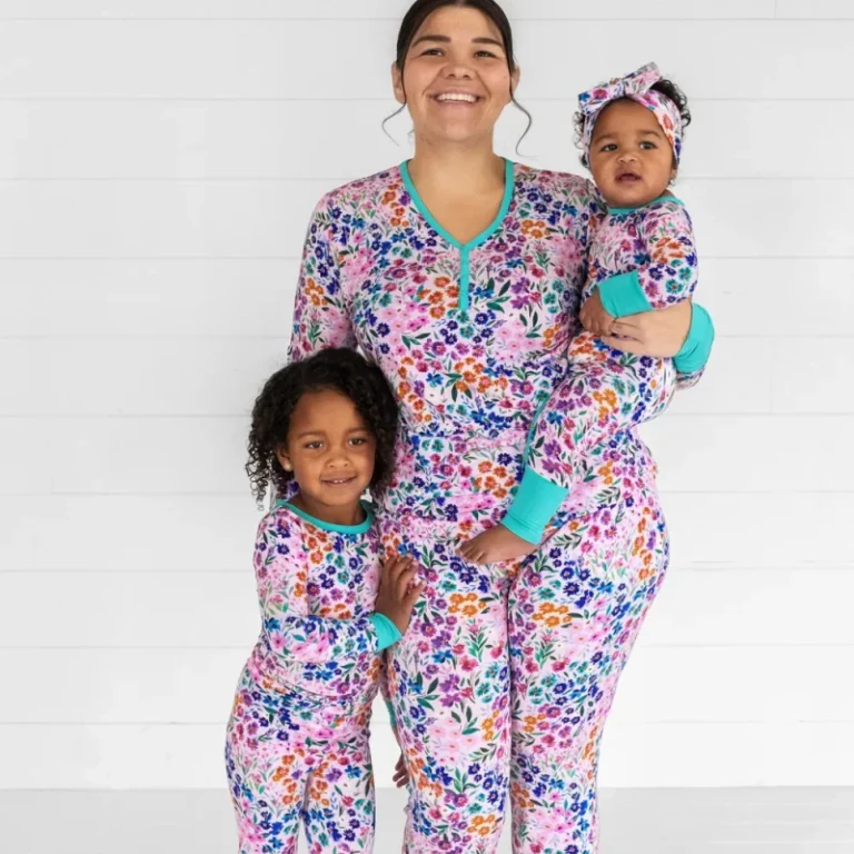 Women-Loungewear-Home-Wear-Sets-Knitted-Mens-Sleepwear-Family-Matching-Spring-Summer-Clothing-Knitted-Bamboo-Pajamas