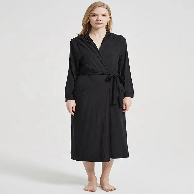 Womens-Bamboo-Kimono-Hotel-Bath-Robes-High-Quality-Comfortable-Robes-de-soir-Robes-Femme