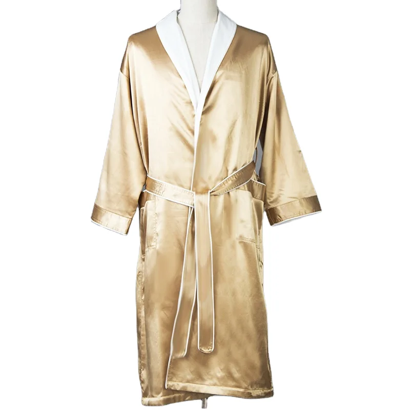 Women's Double-Layered Bathrobe Cotton Shower Robe for Hotel Use Super Soft Skin Thermal Plus Size Winter Print