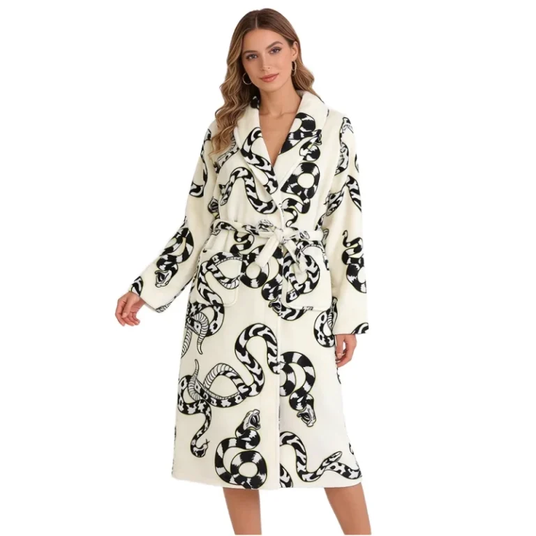 Womens-Long-Sleeve-Coral-Velvet-Robe-Ultra-Soft-Fluffy-Fleece-with-Pockets-Casual-Winter-Bathrobe-Custom-Available