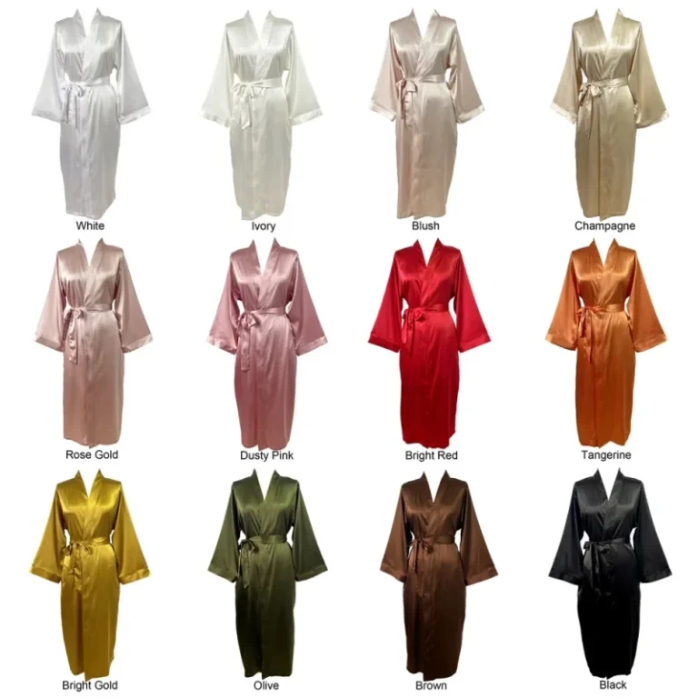 Womens-Long-Sleeve-with-Pockets-Silk-Satin-Kimono-Robe-Long-Style-Soft-Morning-Gown-for-Bridal-Bride-Bridesmaid
