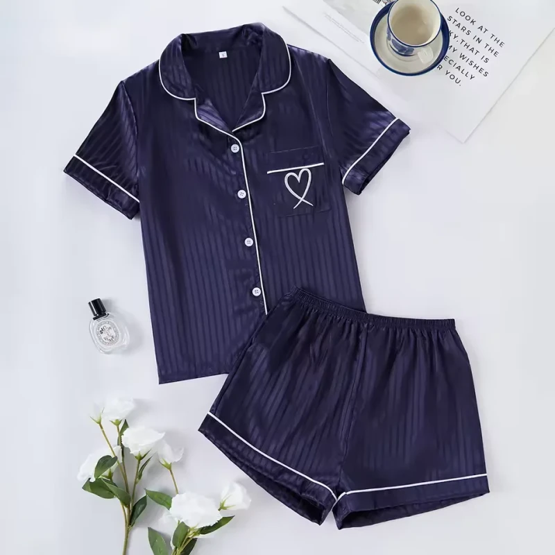 Women's Pajamas Autumn Winter Nightdress Robe Two-Piece Set Large Size Loungewear