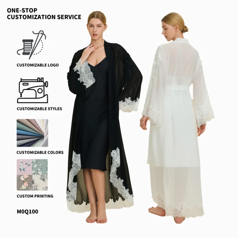 Womens-Pajamas-Lace-Robes-Women-Luxury-Elegant-Satin-Summer-Bridesmaid-Robes